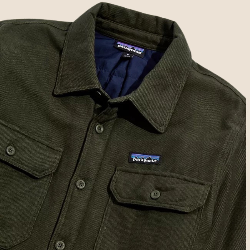 Patagonia Men's Fjord Quilted Shirt Jacket